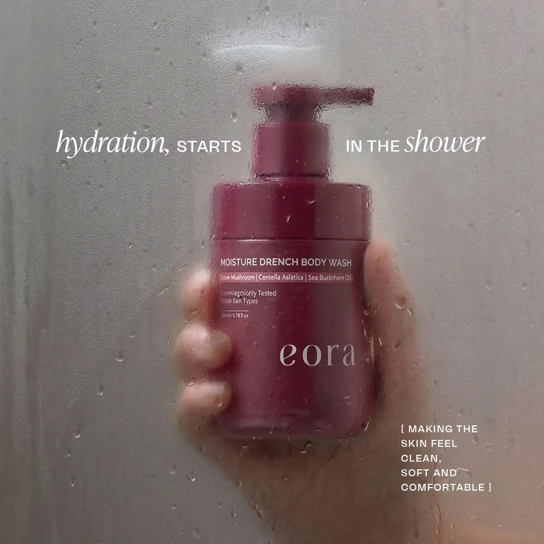 Moisture Drench Body Wash editorial 1